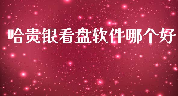 哈贵银看盘软件哪个好_https://m.lcpcjs.com_白银期货保证金_第1张