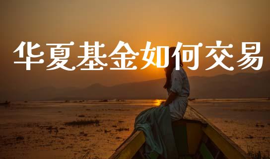 华夏基金如何交易_https://m.lcpcjs.com_期货交易_第1张