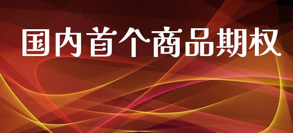 国内首个商品期权_https://m.lcpcjs.com_期货交易_第1张