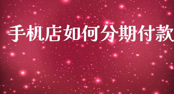 手机店如何分期付款_https://m.lcpcjs.com_白银期货保证金_第1张