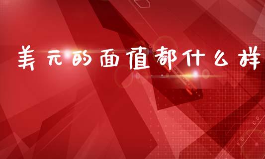 美元的面值都什么样_https://m.lcpcjs.com_白银期货保证金_第1张