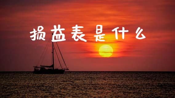 损益表是什么_https://m.lcpcjs.com_白银期货保证金_第1张