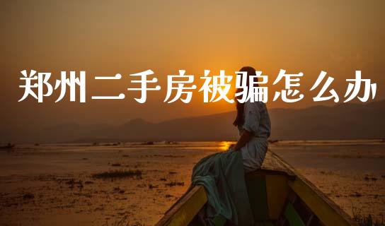 郑州二手房被骗怎么办_https://m.lcpcjs.com_白银期货保证金_第1张