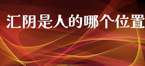 汇阴是人的哪个位置_https://m.lcpcjs.com_白银期货保证金_第1张