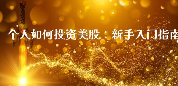 个人如何投资美股：新手入门指南_https://m.lcpcjs.com_白银期货保证金_第1张