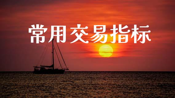 常用交易指标_https://m.lcpcjs.com_期货交易_第1张