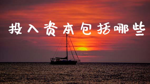 投入资本包括哪些_https://m.lcpcjs.com_恒指期货保证金_第1张
