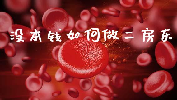 没本钱如何做二房东_https://m.lcpcjs.com_白银期货保证金_第1张
