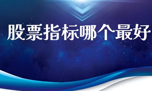 股票指标哪个最好_https://m.lcpcjs.com_期货交易时间_第1张