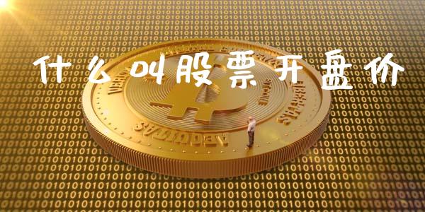 什么叫股票开盘价_https://m.lcpcjs.com_恒指期货保证金_第1张