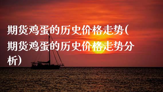 期货鸡蛋的历史价格走势(期货鸡蛋的历史价格走势分析)_https://m.lcpcjs.com_期货交易时间_第1张