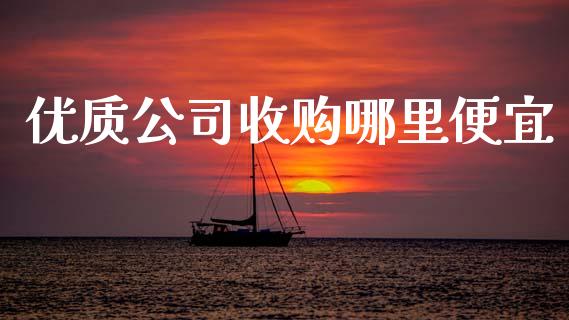 优质公司收购哪里便宜_https://m.lcpcjs.com_白银期货保证金_第1张