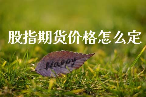 股指期货价格怎么定_https://m.lcpcjs.com_期货交易_第1张