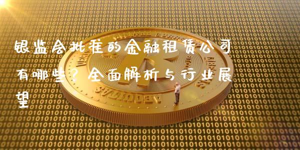 银监会批准的金融租赁公司有哪些?全面解析与行业展望_期货交易_第1张_白银期货保证金_期货交易_恒指期货保证金_期货交易时间 银监会批准的金融租赁公司有哪些?全面解析与行业展望_https://m.lcpcjs.com_期货交易_第1张