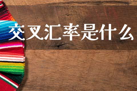 交叉汇率是什么_https://m.lcpcjs.com_期货交易时间_第1张