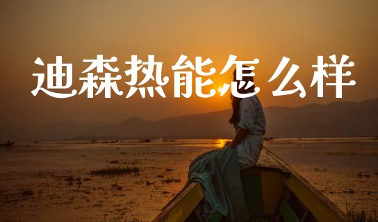 迪森热能怎么样_https://m.lcpcjs.com_期货交易_第1张