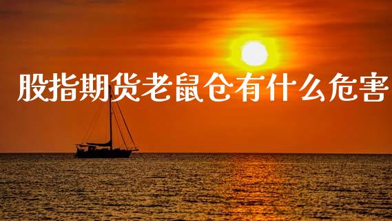 股指期货老鼠仓有什么危害_https://m.lcpcjs.com_期货交易_第1张