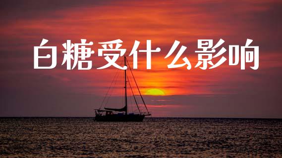 白糖受什么影响_https://m.lcpcjs.com_期货交易_第1张