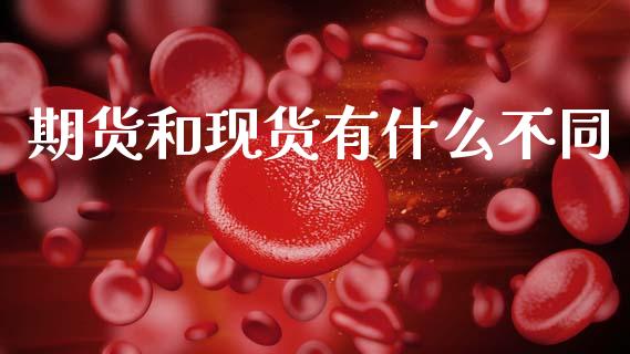 期货和现货有什么不同_https://m.lcpcjs.com_恒指期货保证金_第1张