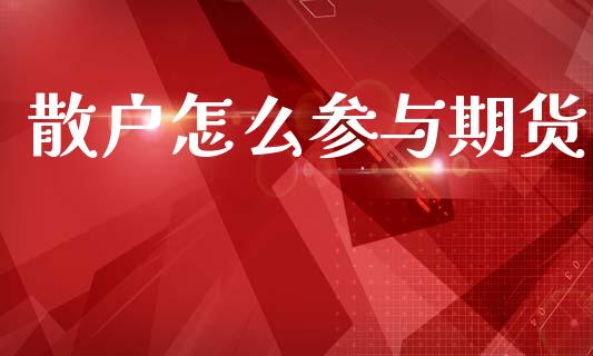 散户怎么参与期货_https://m.lcpcjs.com_恒指期货保证金_第1张