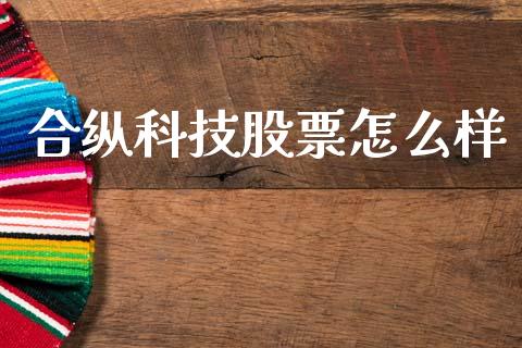 合纵科技股票怎么样_https://m.lcpcjs.com_白银期货保证金_第1张