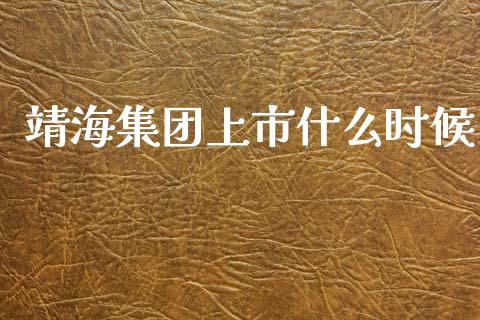靖海集团上市什么时候_https://m.lcpcjs.com_恒指期货保证金_第1张