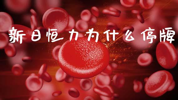 新日恒力为什么停牌_https://m.lcpcjs.com_期货交易时间_第1张