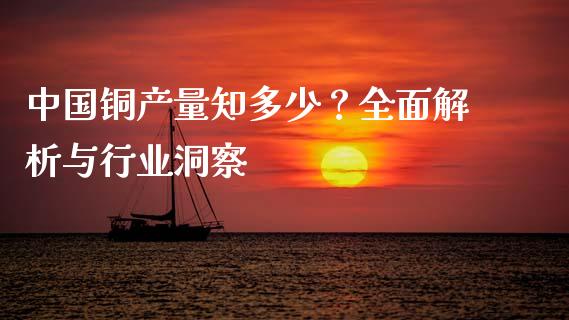 中国铜产量知多少？全面解析与行业洞察_https://m.lcpcjs.com_恒指期货保证金_第1张