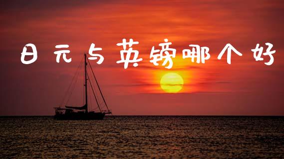 日元与英镑哪个好_https://m.lcpcjs.com_期货交易时间_第1张