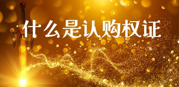 什么是认购权证_https://m.lcpcjs.com_恒指期货保证金_第1张
