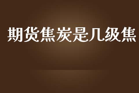 期货焦炭是几级焦_https://m.lcpcjs.com_恒指期货保证金_第1张