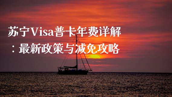 苏宁Visa普卡年费详解：最新政策与减免攻略_https://m.lcpcjs.com_期货交易时间_第1张