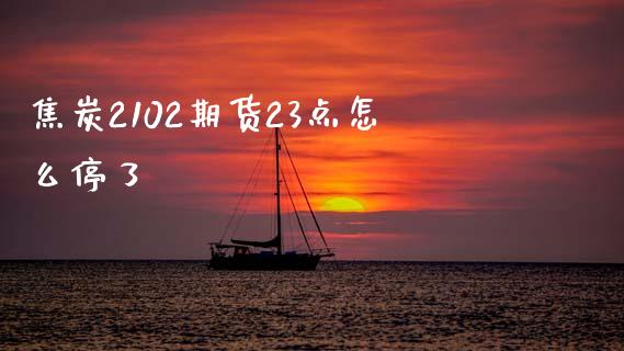 焦炭2102期货23点怎么停了_https://m.lcpcjs.com_期货交易时间_第1张