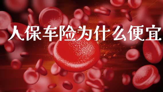 人保车险为什么便宜_https://m.lcpcjs.com_期货交易_第1张