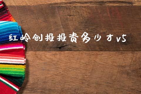 红岭创投投资多少才v5_https://m.lcpcjs.com_期货交易_第1张