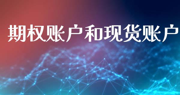 期权账户和现货账户_https://m.lcpcjs.com_期货交易时间_第1张
