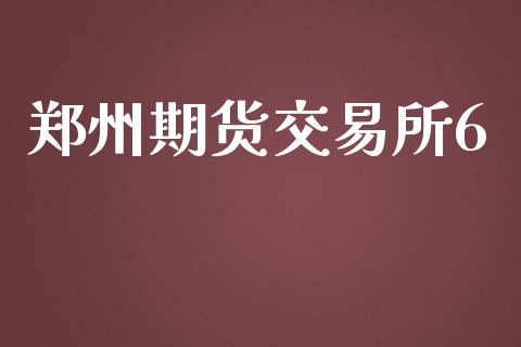 郑州期货交易所6_https://m.lcpcjs.com_期货交易_第1张