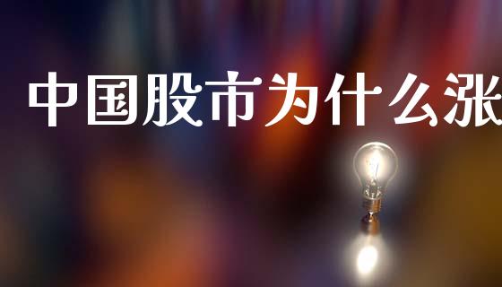 中国股市为什么涨_https://m.lcpcjs.com_恒指期货保证金_第1张