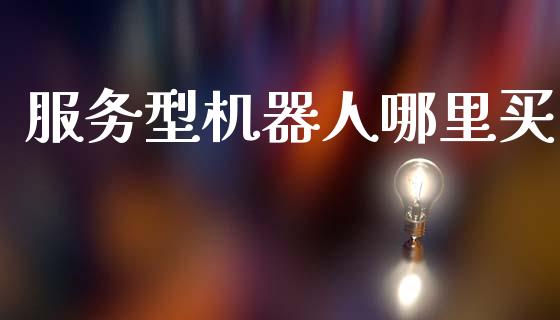 服务型机器人哪里买_https://m.lcpcjs.com_白银期货保证金_第1张