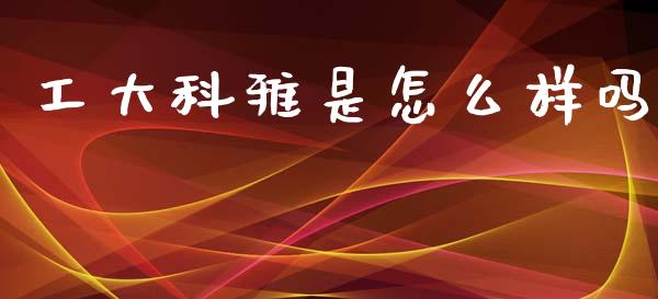 工大科雅是怎么样吗_https://m.lcpcjs.com_期货交易_第1张