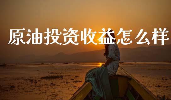 原油投资收益怎么样_https://m.lcpcjs.com_白银期货保证金_第1张