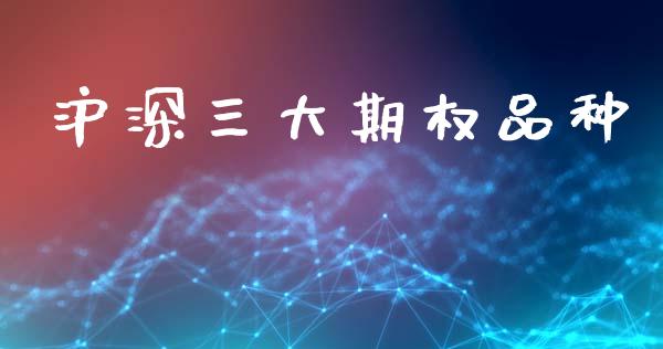 沪深三大期权品种_https://m.lcpcjs.com_期货交易时间_第1张