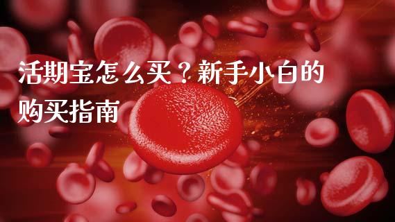 活期宝怎么买？新手小白的购买指南_https://m.lcpcjs.com_期货交易_第1张