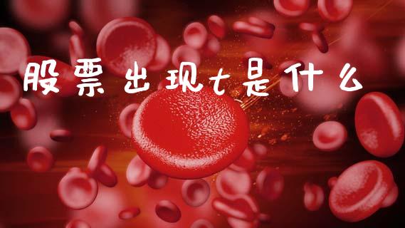 股票出现t是什么_https://m.lcpcjs.com_白银期货保证金_第1张