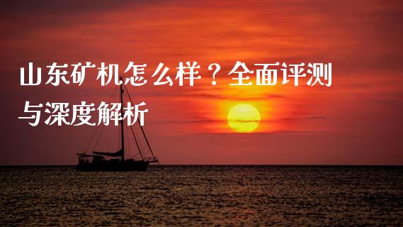 山东矿机怎么样？全面评测与深度解析_https://m.lcpcjs.com_恒指期货保证金_第1张