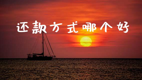 还款方式哪个好_https://m.lcpcjs.com_恒指期货保证金_第1张