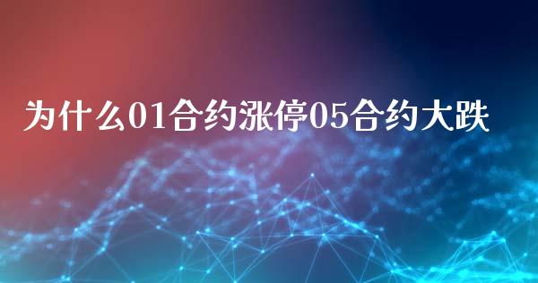 为什么01合约涨停05合约大跌_https://m.lcpcjs.com_恒指期货保证金_第1张