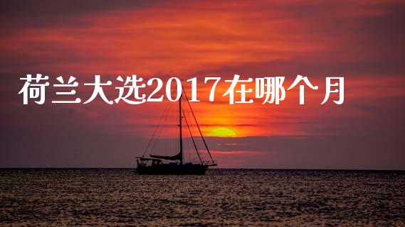 荷兰大选2017在哪个月_https://m.lcpcjs.com_期货交易时间_第1张