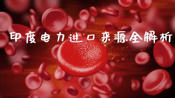 印度电力进口来源全解析_https://m.lcpcjs.com_白银期货保证金_第1张