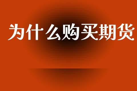 为什么购买期货_https://m.lcpcjs.com_恒指期货保证金_第1张